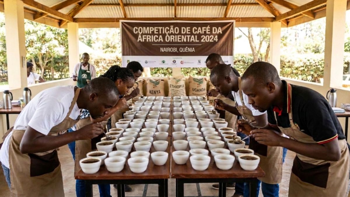 Caf&eacute;s especiais pontua&ccedil;&atilde;o internacional Mo&ccedil;ambique